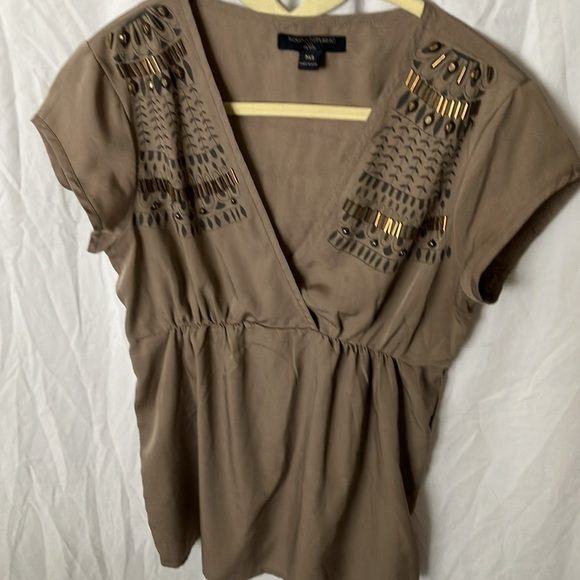 Banana Republic: Lightweight Geometric pattern top- PXS - Picture 1 of 16